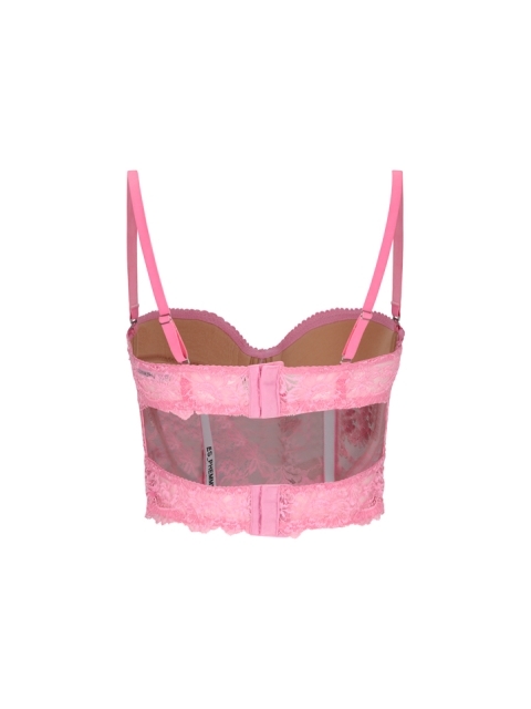 LACE BUSTIER TOP