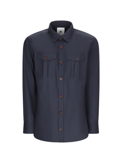 SHIRT      - REGULAR FIT, SAFARI SHIRT