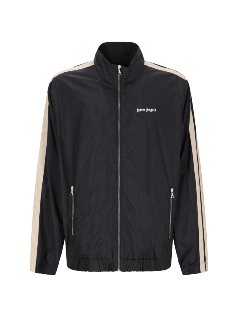 NYLON TRACK JKT BLACK OFF WHITE