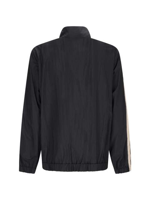 NYLON TRACK JKT BLACK OFF WHITE