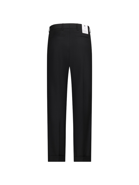 PANTALONE  - QUINDICI, 1 PLEAT, DIAGONAL POCKETS, WIDE LEG