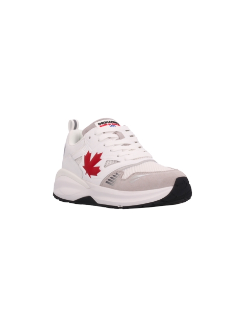 SNEAKERS VITELLO+SUEDE+MESH