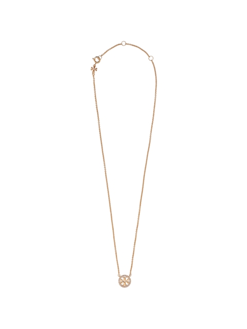 NECKLACE WITH CRYSTAL LOGO