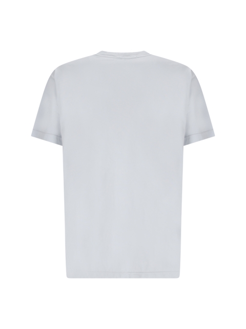 T-SHIRT WITH COMPASS LOGO PATCH