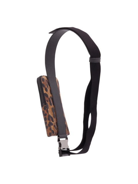 LEOPARD PRINT PHONE HOLDER