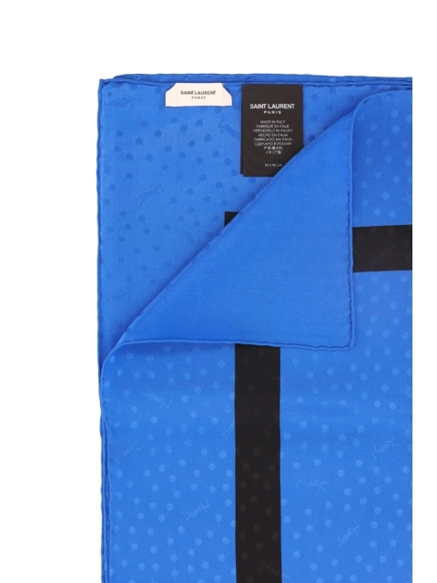 FOULARD IN SATIN DI SETA JACQUARD