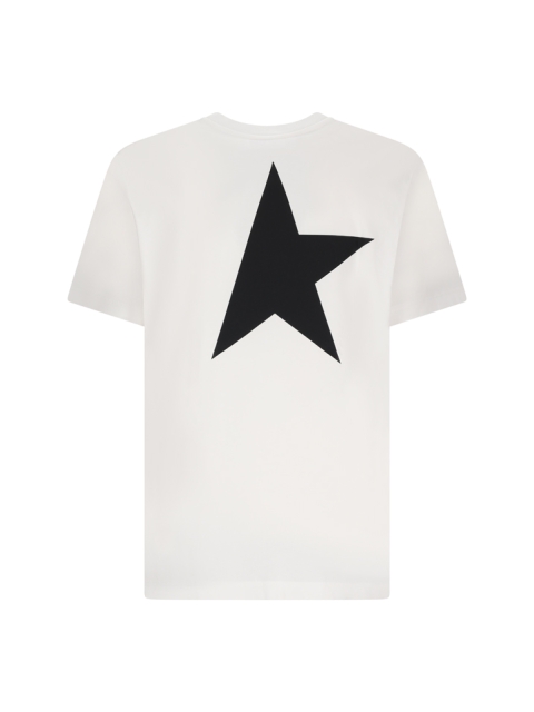 STAR M'S REGULAR T-SHIRT / LOGO/ BIG STAR BACK/ BLACKBOARD