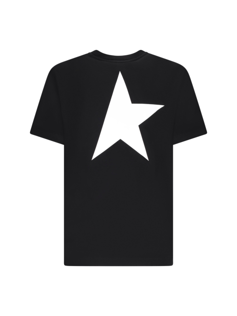 STAR M'S REGULAR T-SHIRT / LOGO/ BIG STAR BACK/ BLACKBOARD