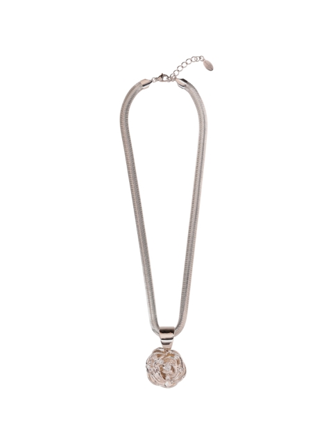 RE25 NECKLACE 05 COL SILVER