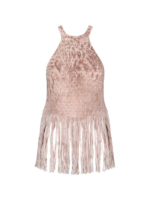 4M153A NET KNIT TANK TOP