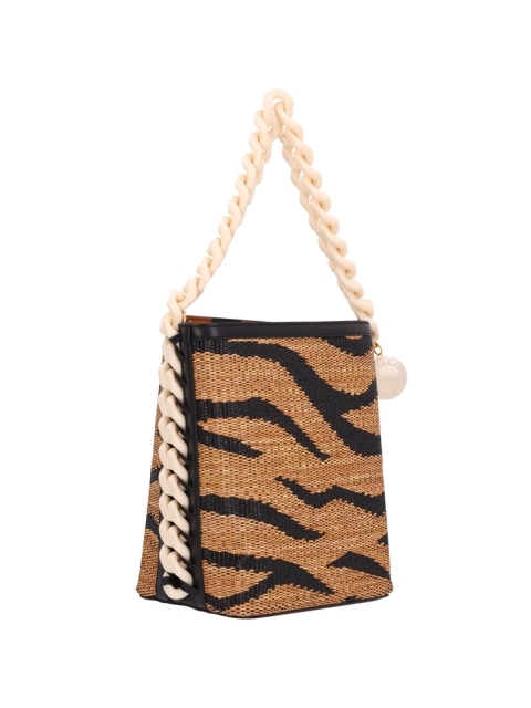 BUCKET RAFIA JACQUARD