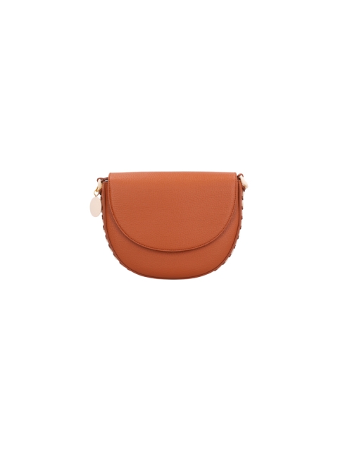 MEDIUM FLAP SHOULDER BAG EMBOSSED GRAINY MAT & CON