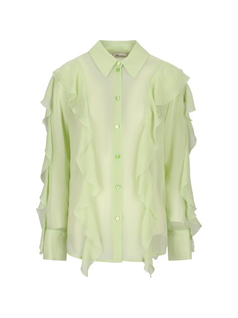 2C330A GEORG SHIRT W/RUFFLE
