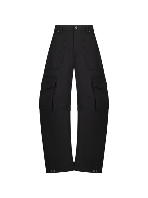 GOLDEN M'S CARGO PANT MIXED COTTON FABRIC NO BOTTOM POCKET