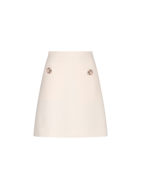 SKIRT | SOLID | CREPE COUTURE