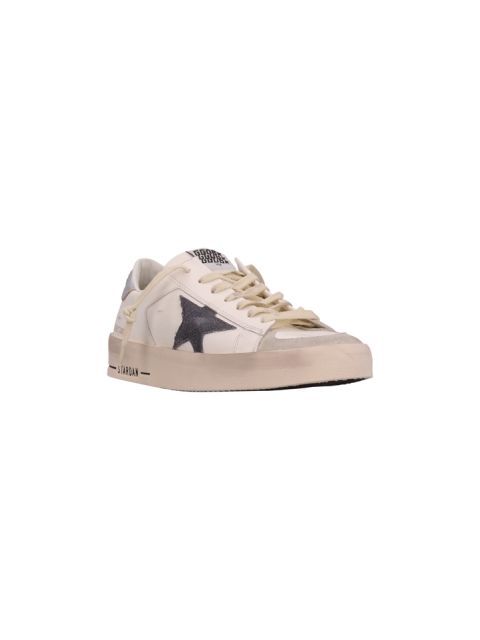 STARDAN LEATHER UPPER AND STAR SUEDE TOE LAMINATED LEATHER HEEL
