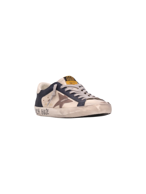 SUPER STAR LEATHER AND NAPPA UPPER LAMINATED LEATHER STAR LEATHER HEEL