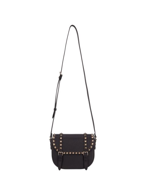 SMALL MESSENGER | ROCKSTUD | VIT.ST.ALCE UNLINED/PLAT.STUDS