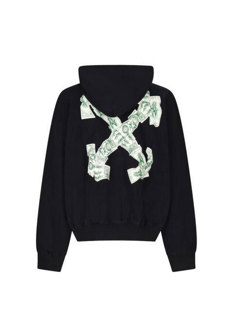 CASH ARROW OVER HOODIE BLACK - CASH ARRO