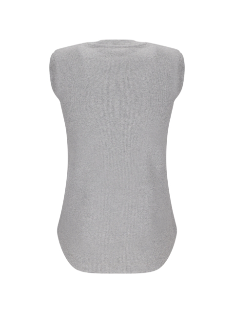 REESE TANK TOP MELANGE RIBBED JERSEY