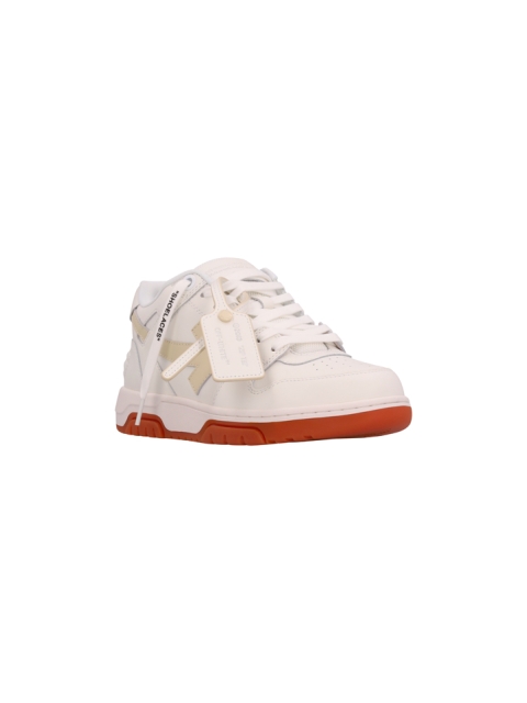OUT OF OFFICE CALF LEATHER WHITE BLACK