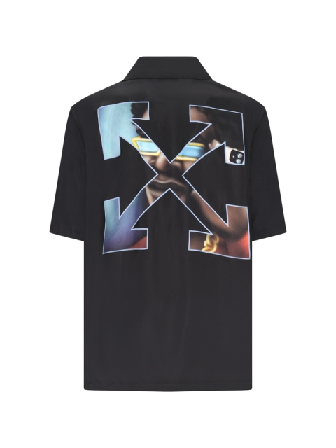 BARBER ARROW SILK BOWLING SH BLACK - SER