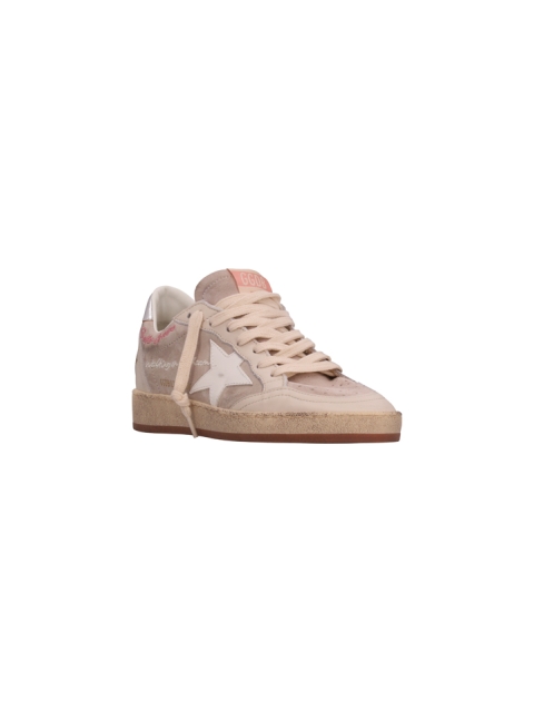 BALLSTAR SUEDE UPPER LEATHER TOE STAR AND SPUR LAMINATED HEEL