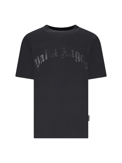 CURVED LOGO TEE
