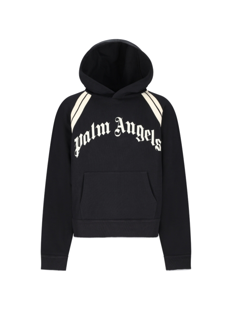 CURVED LOGO TRACK HOODY