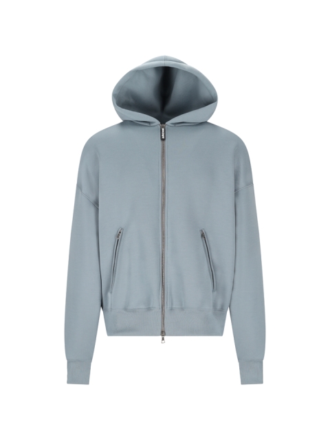CURVED LOGO NEOPRENE BOMBER