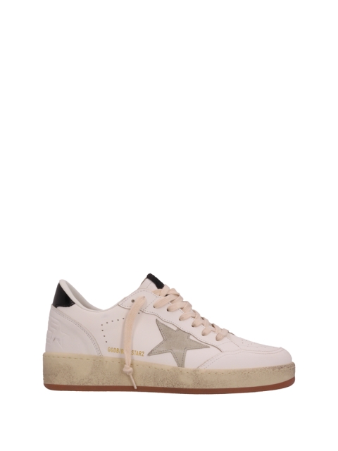 BALLSTAR 2 LEATHER UPPER AND SPUR SUEDE STAR SHINY LEATHER HEEL