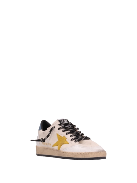 BALL STAR LEATHER UPPER AD HEEL SUEDE TOE AND SPUR NABUK STAR