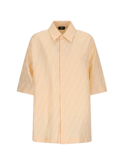 SHIRT LINEN FF JACQ ALLOVER