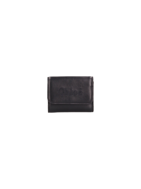 PORTAFOGLIO TRI-FOLD CHLOÉ SENSE PICCOLO IN PELLE MORBIDA