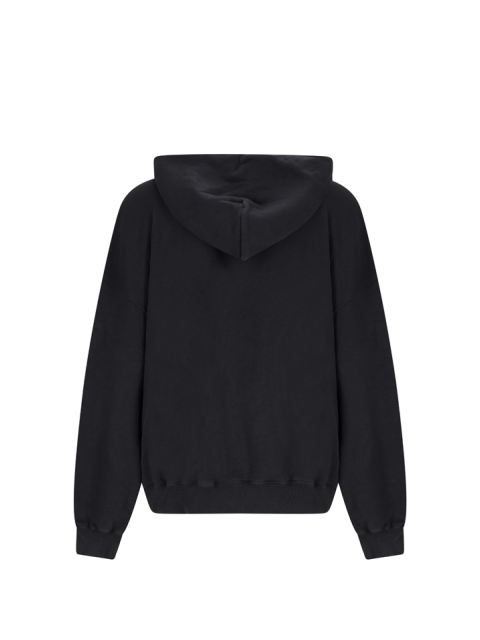 BLURR BOOK OVER HOODIE BLACK WHITE