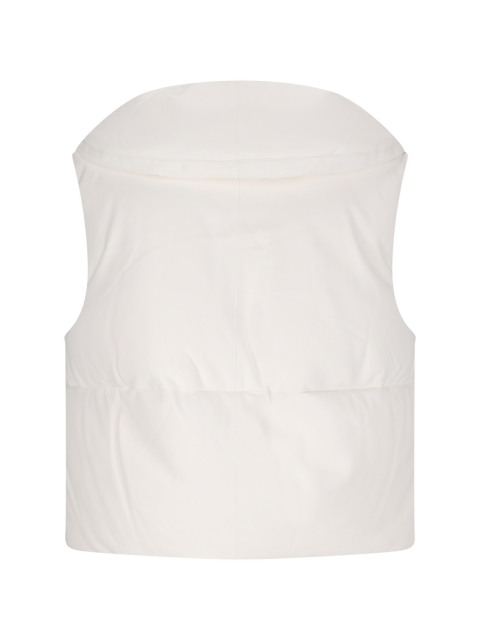 GILET IMBOTTITO IN PELLE
