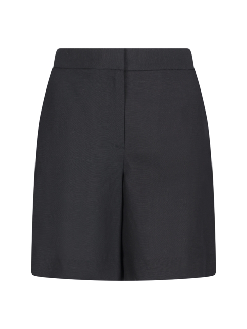 LINEN BLEND SHORTS