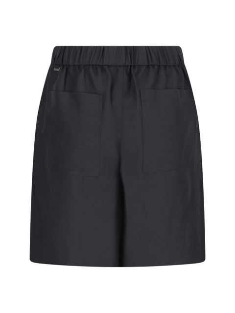 LINEN BLEND SHORTS