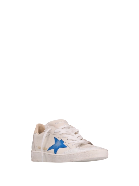 BALLSTAR WITH HF HEEL AND PADDED TONGUE LEATHER UPPER HF HEEL AND FORATED SPUR SUEDE TOE AND STAR