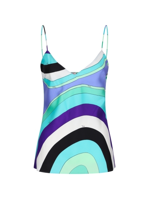 TOP IRIDE CIALDA SILK TWILL