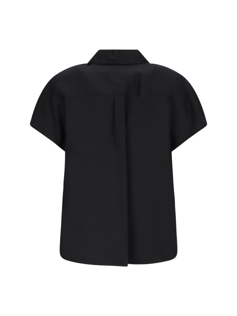 LINEN BLEND SS SHIRT