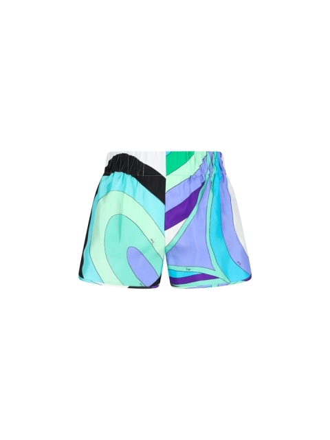 SHORTS IRIDE CIALDA SILK TWILL