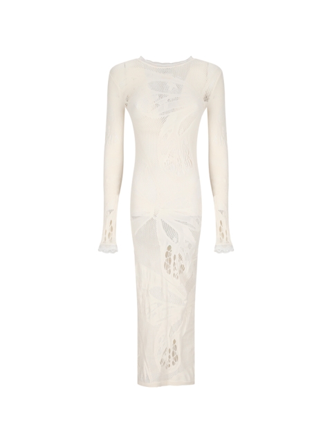 ABITO MIDI IN MAGLIA JACQUARD