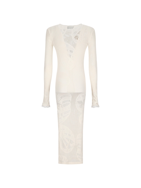 ABITO MIDI IN MAGLIA JACQUARD