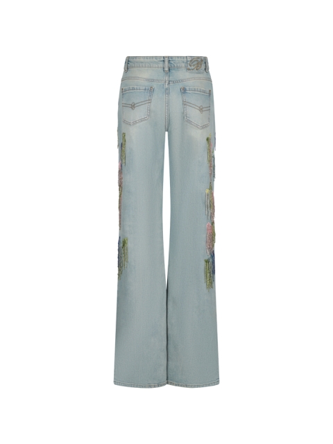 2J193A EMBROIDERED PANTS